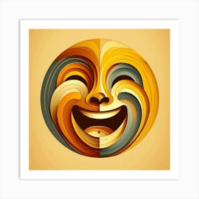 Happy Face Art Print