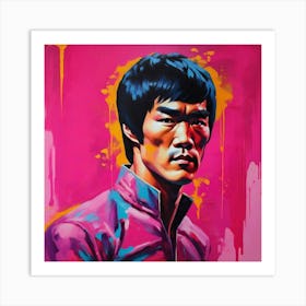 Bruce Lee 3 Art Print
