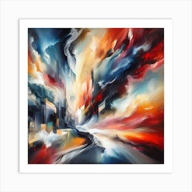 Abstract art Art Print