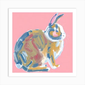 English Lop Rabbit 02 Art Print