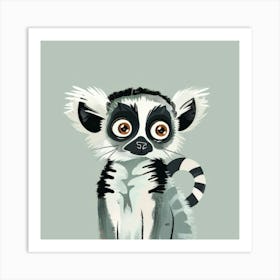 Lemur 1 Art Print