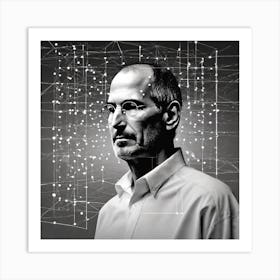 Steve Jobs 157 Art Print