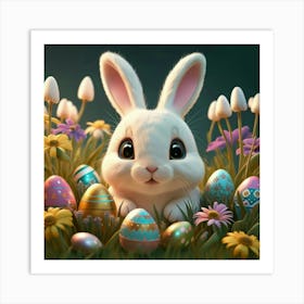 Easter Bunny 5 Art Print