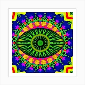 Eye Of The Psychedelic Poster