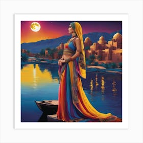 arabic Woman Art Print