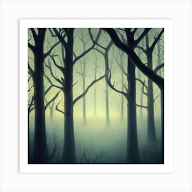 Dark Forest 2 Art Print