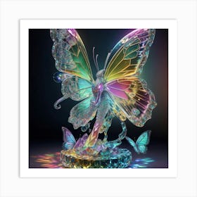 Butterfly Fairy Art Print