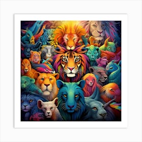 Animals2 Art Print