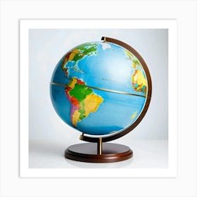 World Globe 2 Art Print