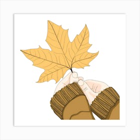 Autumn Leaf 2 Art Print