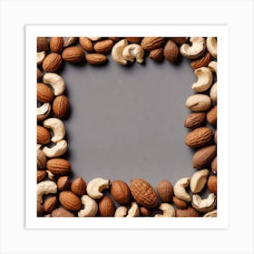 Nut Frame 26 Art Print