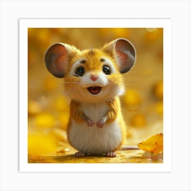 Cute Mouse 11 Art Print