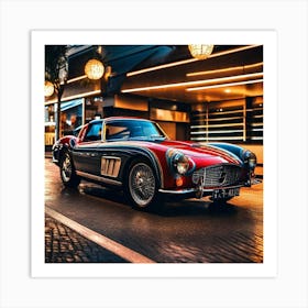 Mercedes Benz 300sl Art Print