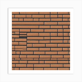 Brick Wall 6 Art Print