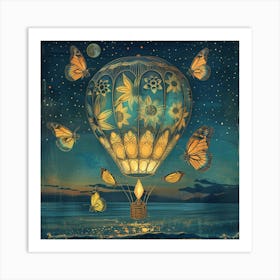 Hot Air Balloon 1 Art Print