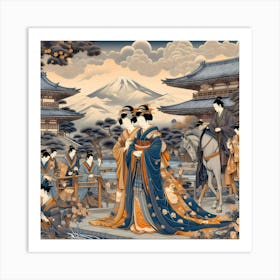 Asian Painting 1 Art Print