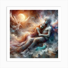 Lovers 4 Art Print