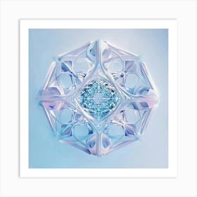 Snowflake 2 Art Print