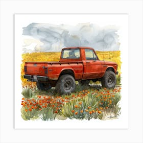 Ford Bronco Art Print