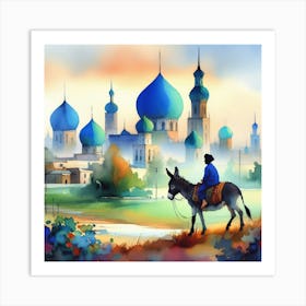 Uzbekistan 1 Art Print