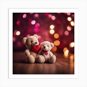 Teddy Bears Art Print