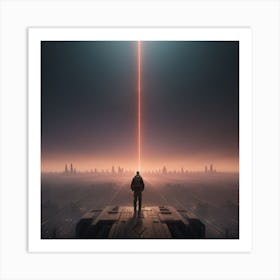 A Dystopian City Art Print