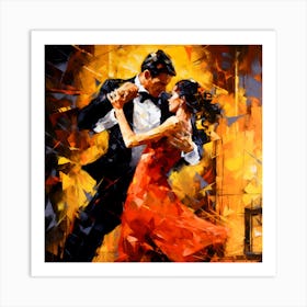 Tango Abstracts By Csaba Fikker 21 Art Print