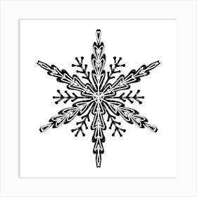 Snowflake 41 Art Print