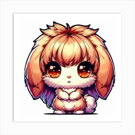 Cute Bunny 3 Art Print