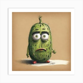 Pickle 16 Art Print