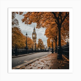 Autumn In London 2 Art Print