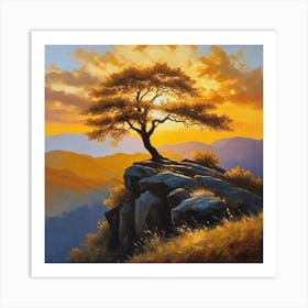 Lone Tree 20 Art Print