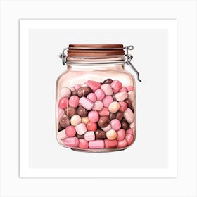 Jar Of Candy 6 Art Print