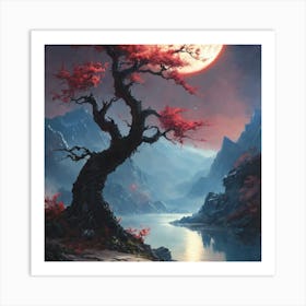 Asian Tree Art Print