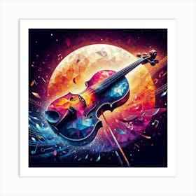 Guitar Art Print