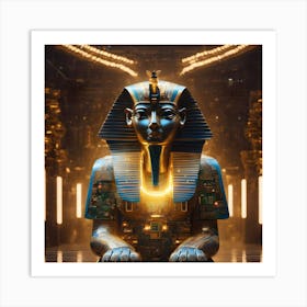Egyptian Sphinx 4 Art Print
