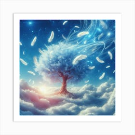 Tree In The Sky 52 Art Print