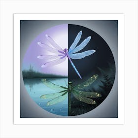 Dragonfly 4 Art Print