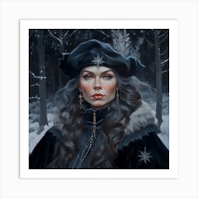 Queen Of The Forest Art Print