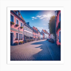 Street In Germany Art Print