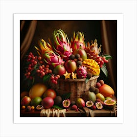 Fruit Basket 1 Art Print