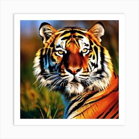 Tiger 25 Art Print