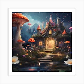 Fairy House 1 Art Print