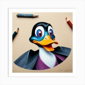 Donald Duck 28 Art Print