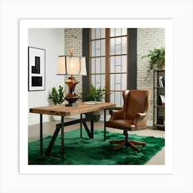 Home Office 1 Art Print