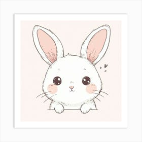 Cute Bunny 5 Art Print