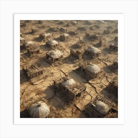 Deserted Village 10 Art Print