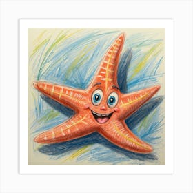 Starfish 11 Art Print