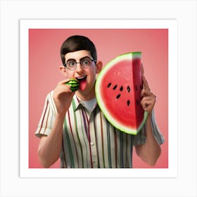 McMelon Art Print