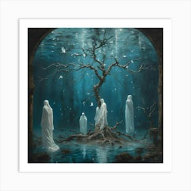 Ghosts Of The Forest Art Print